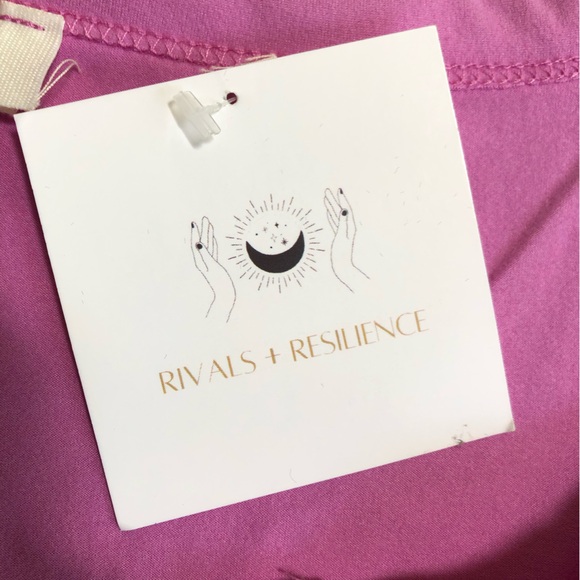 NWT boutique bodysuit | Rivals + Resilience | light magenta - Picture 6 of 9